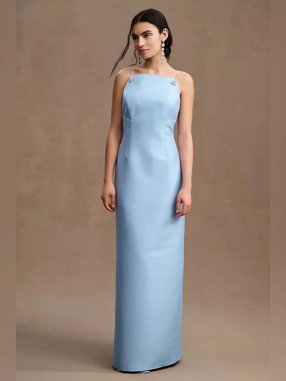 Sachin & Babi Pryce Embellished
Column Gown